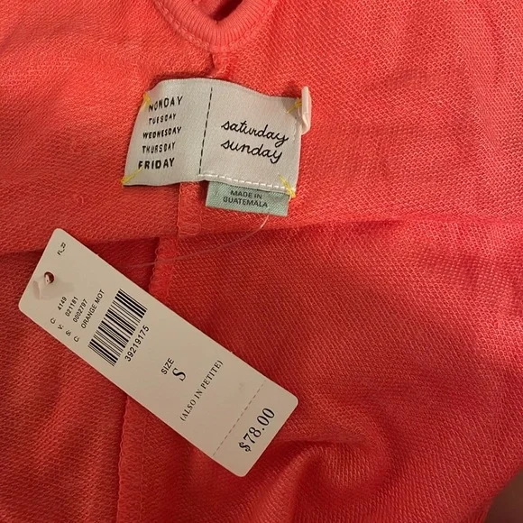 NWT Anthropologie Coral Sleeveless Dress Size Small - Picture 8 of 9